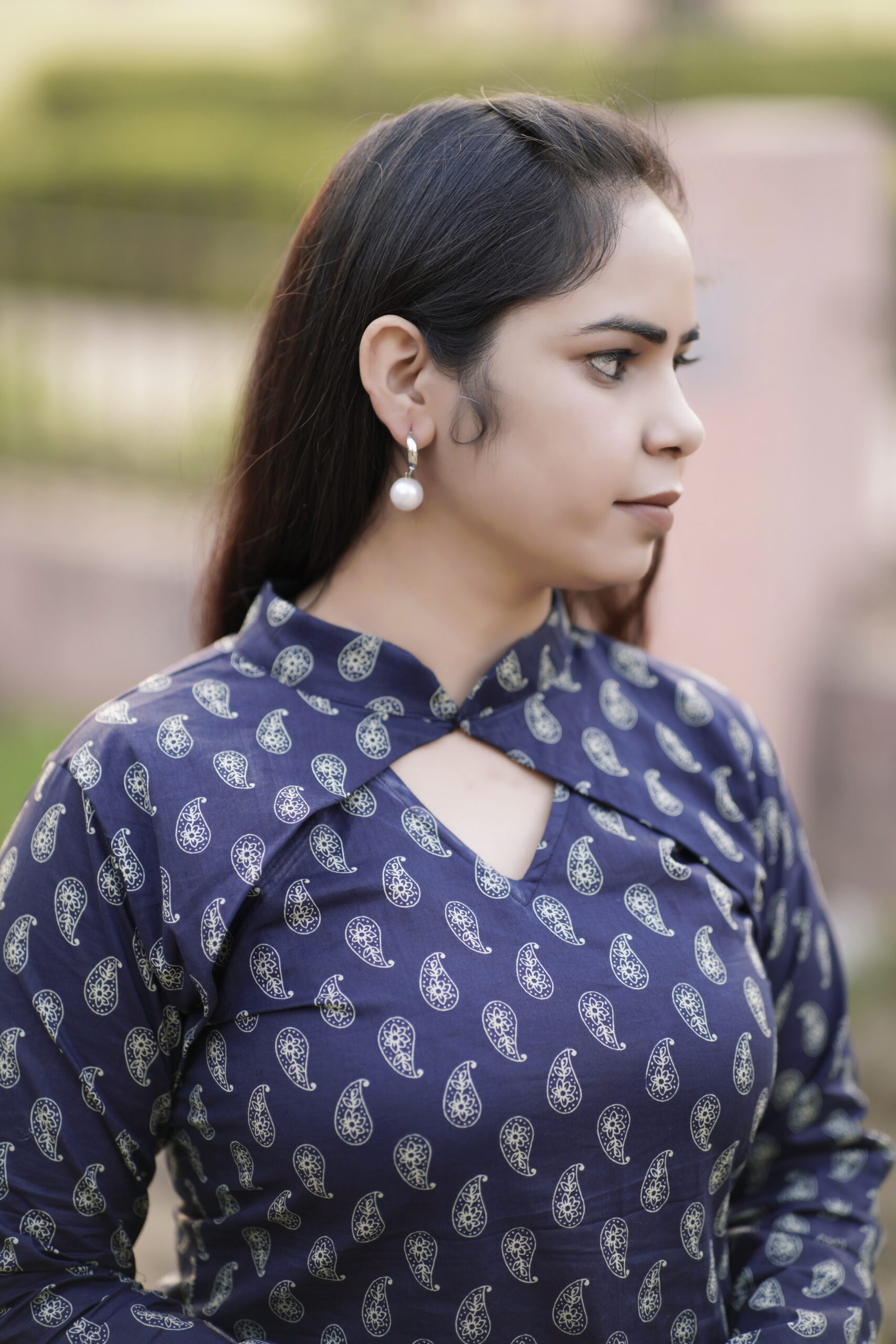 Urban Ethnic Paisley Short Kurti - Image 2